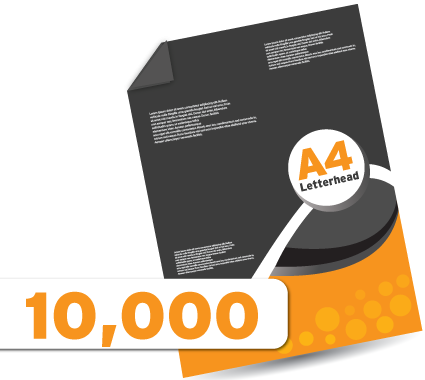 10,000 Letterheads